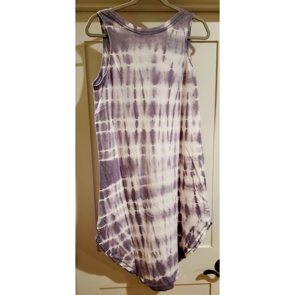 Roudelain tie-dyed sleeveless jersey tank dress size med NWT - Picture 4 of 6